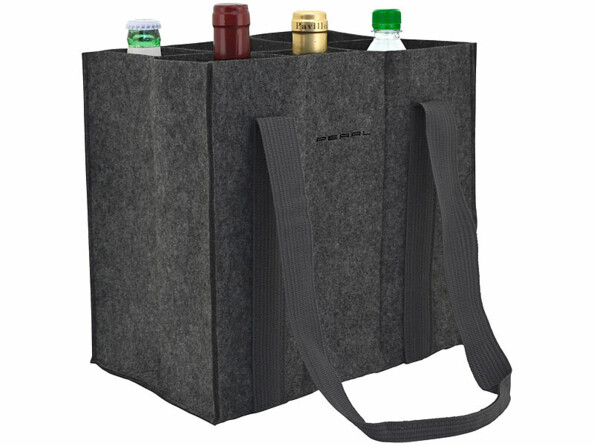 Sac de transport en feutre anthracite