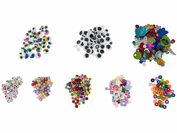 perles strass yeux loisirs créatifs