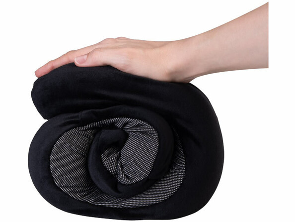 coussin de nuque mémoire de forme enroulable
