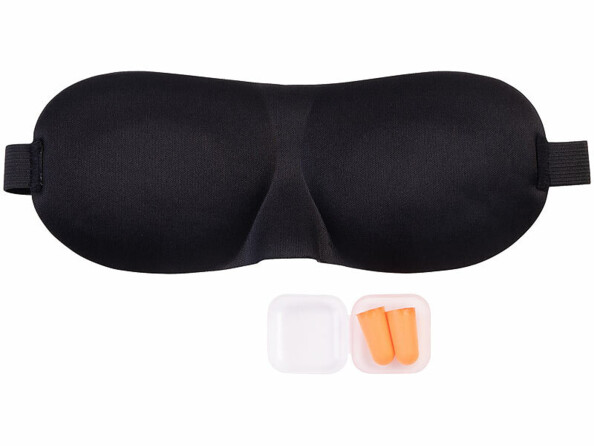 masque de sommeil et bouchons d'oreilles