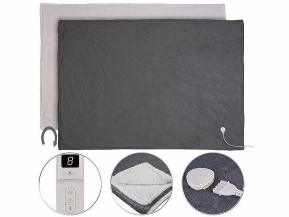 Couverture électrique chauffante 180 x 130 cm