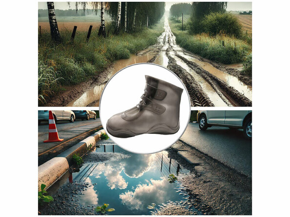 sur-chaussures imperméables et antidérapants