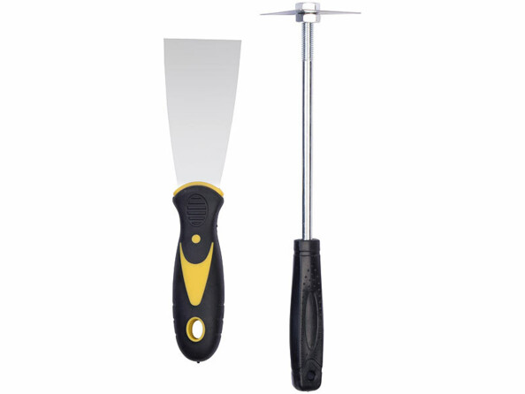 raclette et spatule pour décapage