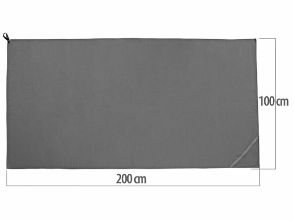 Serviette en microfibres 200 x 100 cm