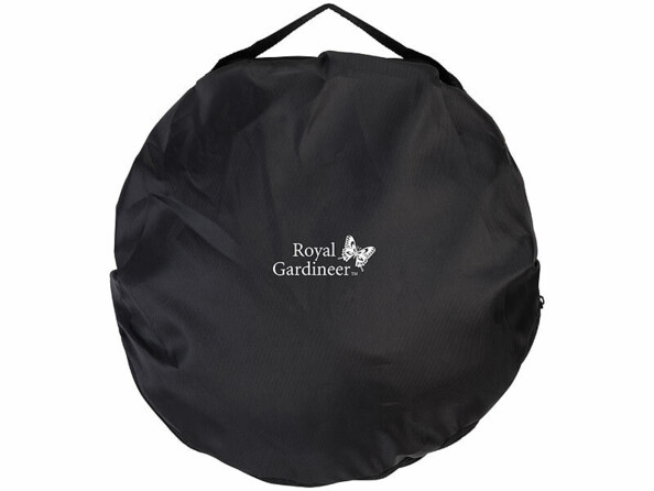 Filet de séchage 6 étages à suspendre replié dans sa housse