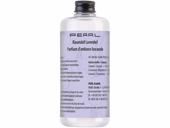 flacon de recharge pour diffuseur de parfum 500 ml senteur lavande