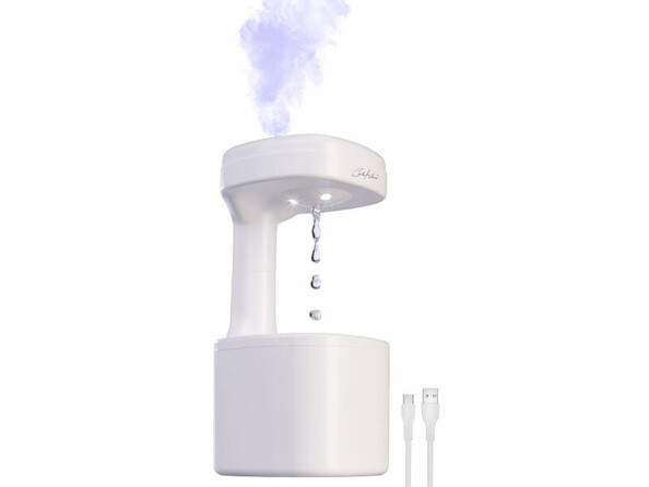 Humidificateur d'air LED à ultrasons antigravité