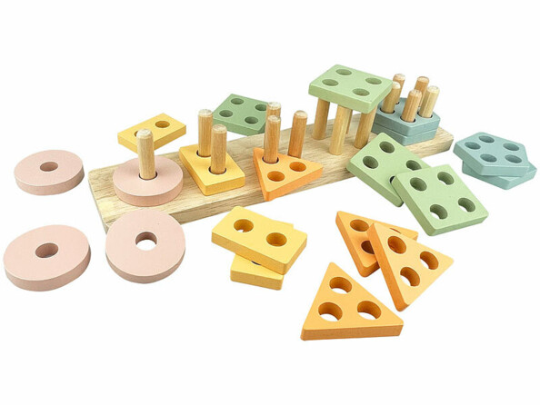 Jeu d'empilement et de tri pour enfant