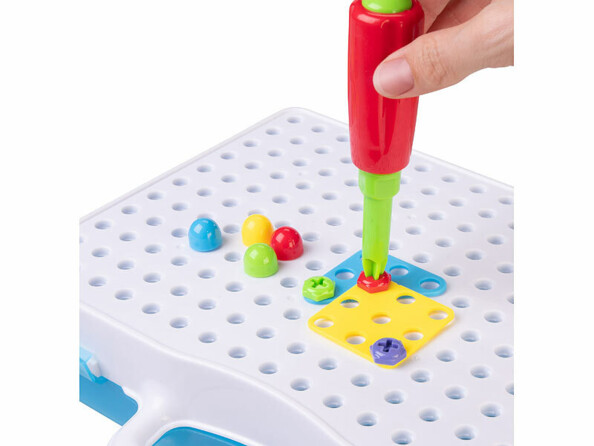 jeu de bricolage avec perceuse à piles vis et outils