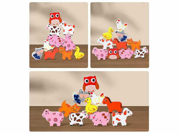 Jeu de tri et d’éveil en bois