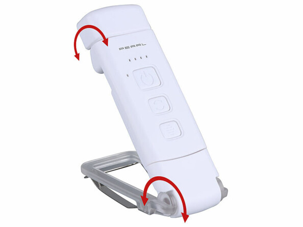 Lampe de lecture rechargeable à pince avec intensité variable CCT