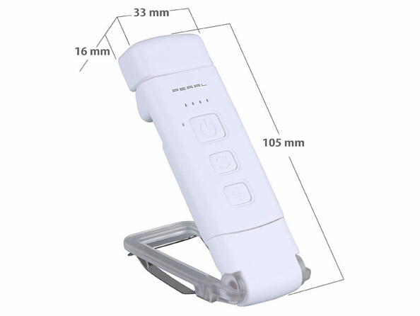 Lampe de lecture rechargeable à pince avec intensité variable CCT
