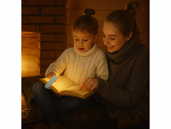 Lampe de lecture rechargeable à pince avec intensité variable CCT
