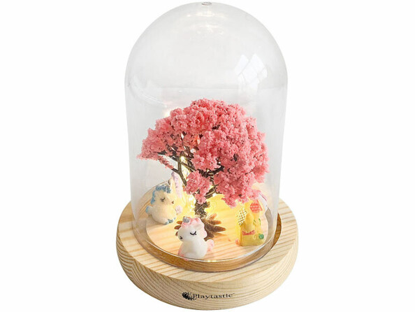 lampe de chevet licorne à monter soi-même, à piles