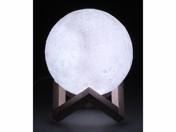 Lampe lune rechargeable à peindre avec kit peinture