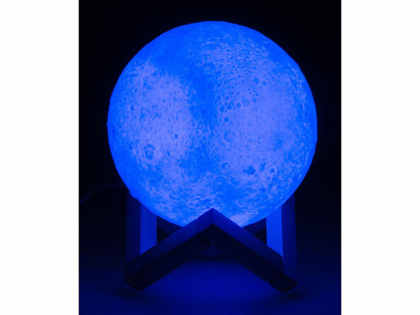Lampe lune RGB rechargeable à peindre avec kit peinture