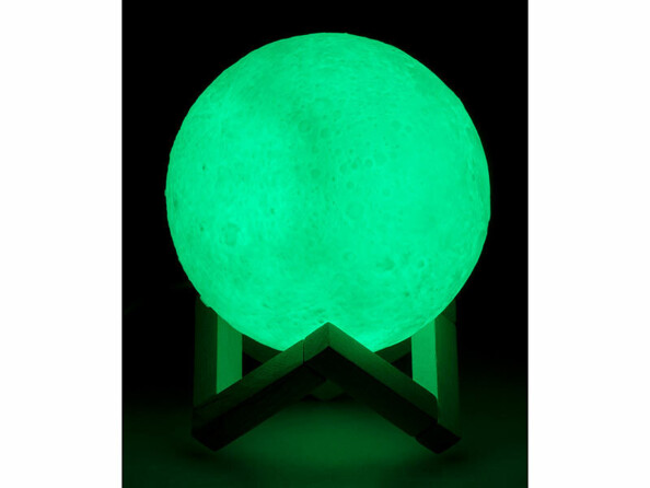 Lampe lune RVB rechargeable à peindre avec kit peinture