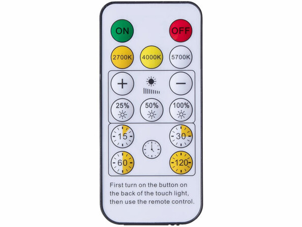 télécommande pour lampe magnétique rechargeable