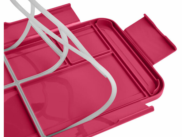 vue du couvercle hermetique de la lunch box 1300 ml avec joint amovible