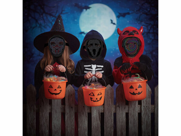 Masque lumineux 698 LED avec commande gestuelle