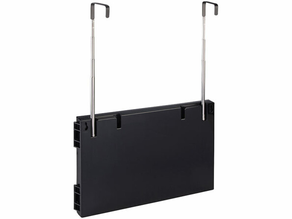 Miroir triptyque avec crochets télescopiques