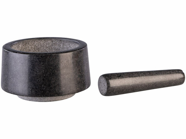 Mortier et pilon Ø 14 cm en granit
