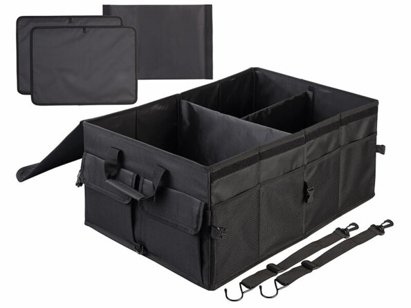 Organiseur antidérapant pour coffre – 65 L