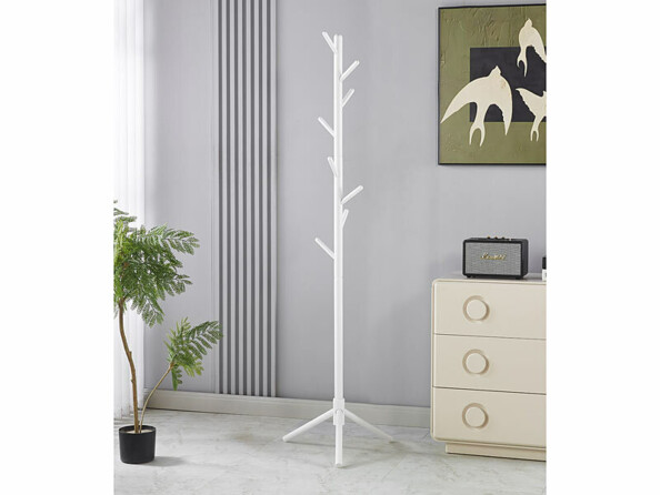 Portemanteau réglable en bois de hetre