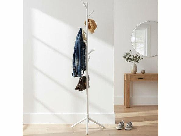 Portemanteau réglable en bois de hetre
