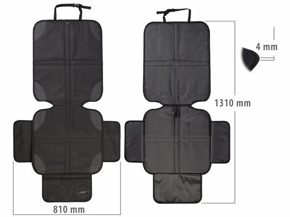 protection de siège auto antidérapante pour enfant