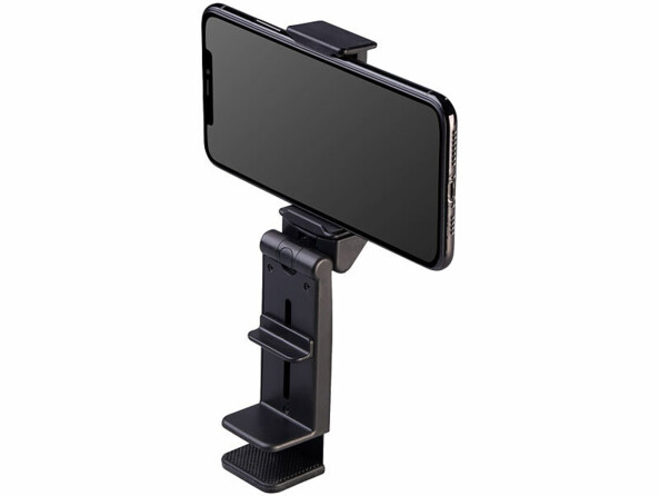 Support de voyage à pince pour smartphone