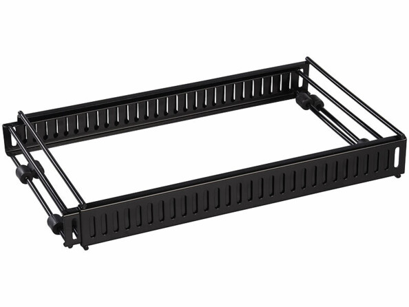 Support extensible avec 14 compartiments replié sans les séparateurs