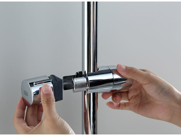 Support pour pommeau de douche inclinable