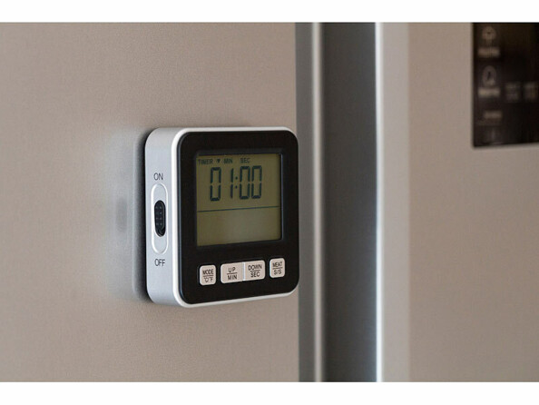 Thermomètre de cuisson numérique avec minuteur