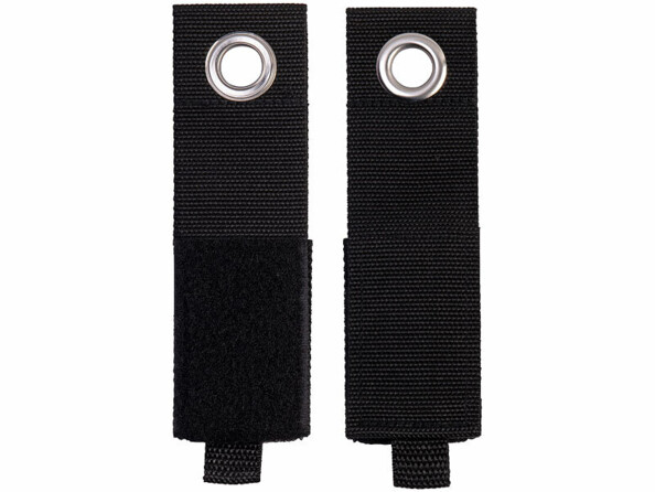 2 support câbles à scratchs pour crochets muraux