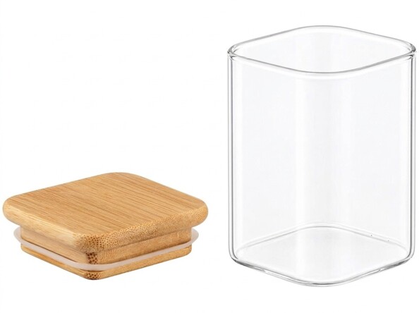 12 bocaux à épices en verre 200 ml