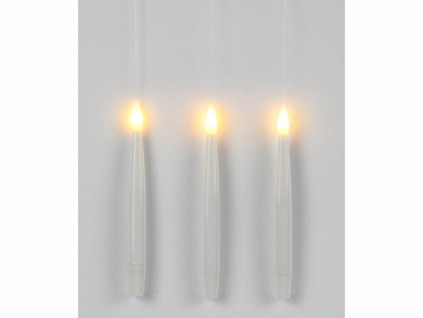 bougies LED à suspendre avec télécommande baguette
