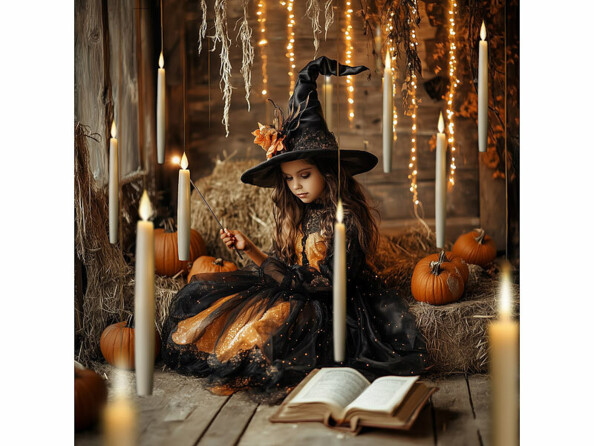 12 bougies LED suspendues avec télécommande baguette magique