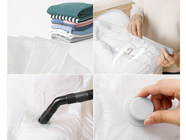 15 sacs sous vide pour linges