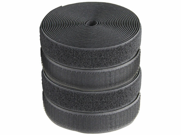 Pack de 2 bandes à scratch 25 mm x 8 m de la marque PEARL