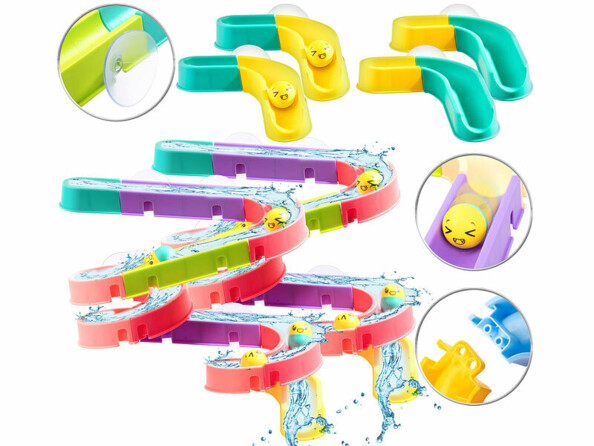 2 circuits de bain 30 pièces de la marque Playtastic