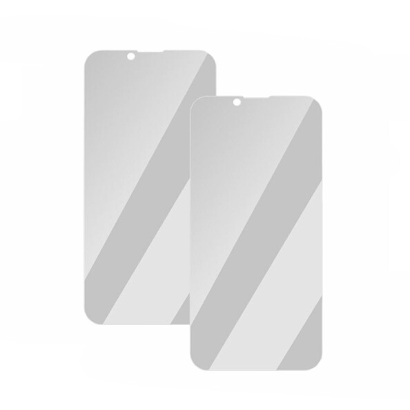 2 films de protection en verre trempé pour iPhone 13