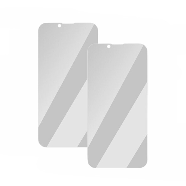 2 films de protection en verre trempé pour iPhone 14
