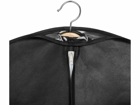 vue zoomée sur housse pliable pour vêtements 100 x 60 cm