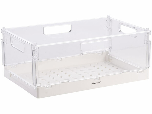 4 organisateurs pliables pour réfrigérateur 31 x 20,5 x 13 cm