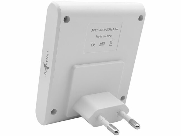 veilleuse sur prise de courant avec détecteur de mouvement