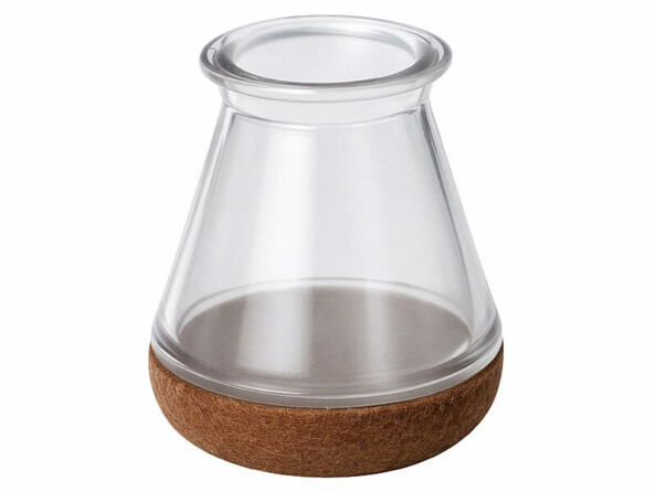 protection pour pied de chaise rond transparent