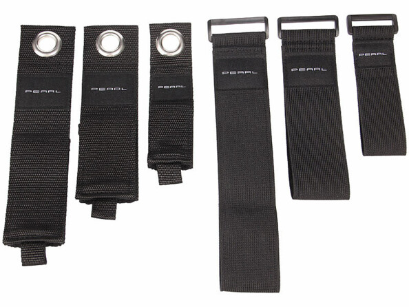 3 attaches câbles à scratch avec oeillet de suspension