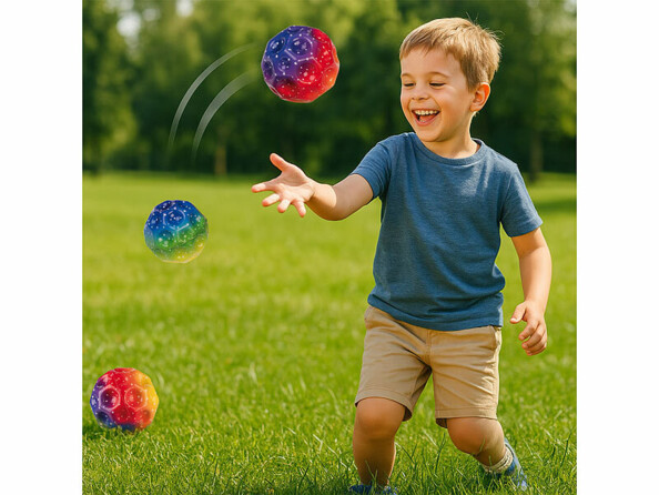 3 balles sauteuses astro