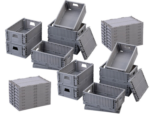32 caisses de rangement 21 x 14 x 8 cm